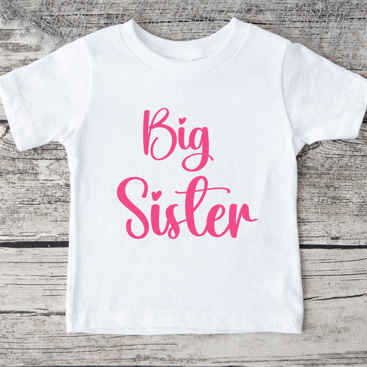 Big Sister Baby Onesie® Kids Tshirt Baby Bodysuit Custom