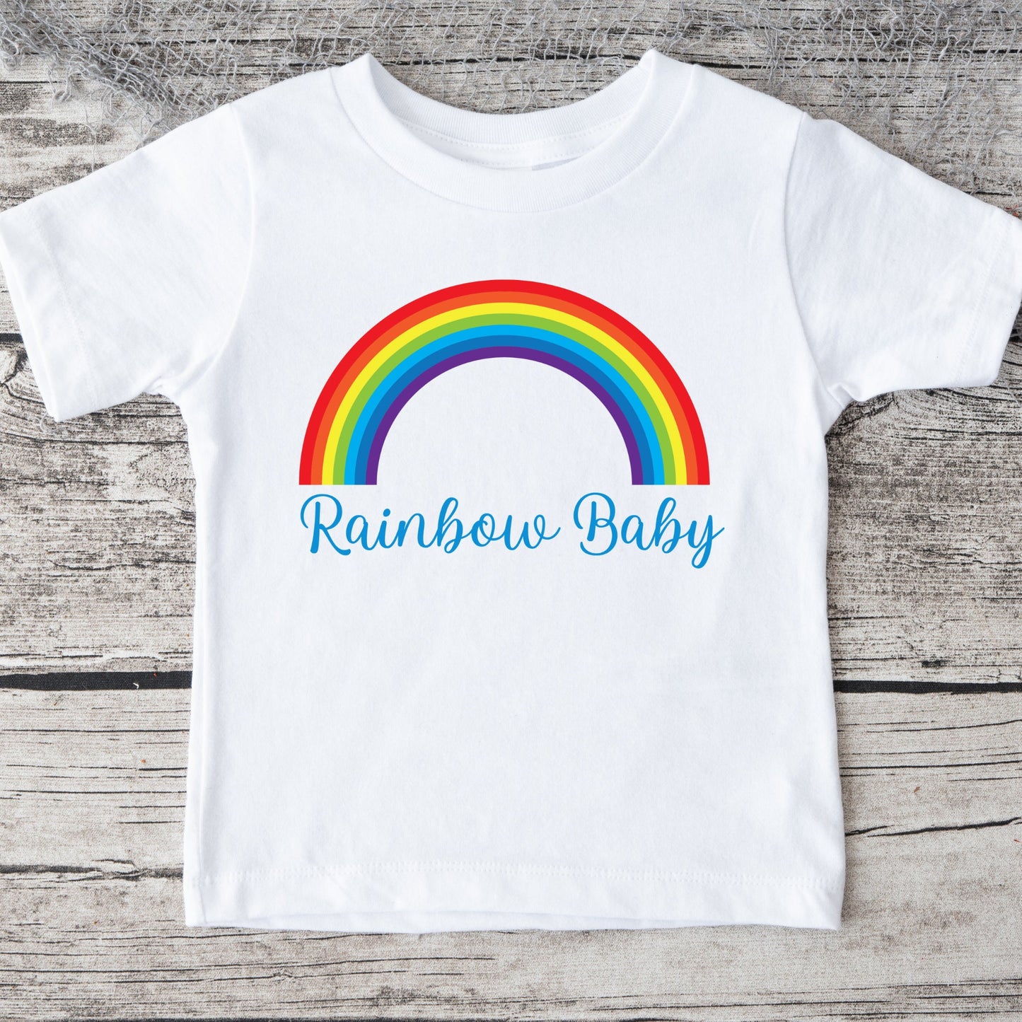 Rainbow Baby Primary Colors Onesie® Kids Tshirt Baby Bodysuit Custom