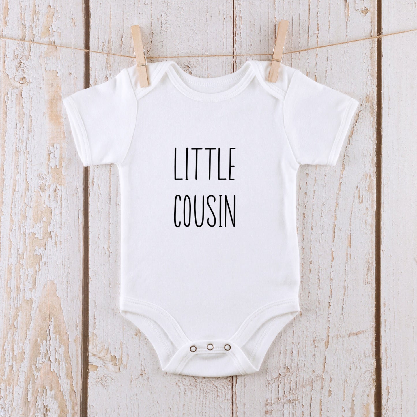 Little Cousin Baby Onesie® | Custom Kids Tshirt | Cousin Family Onesie