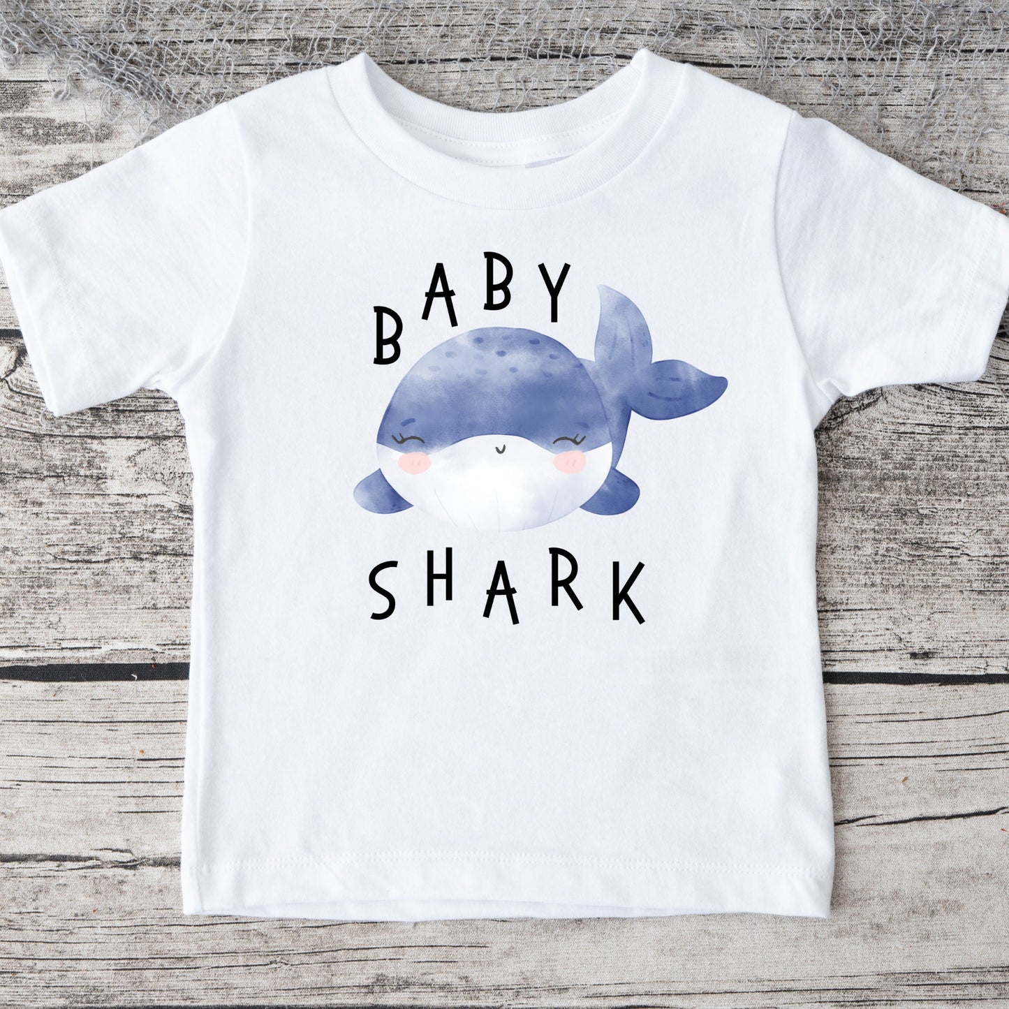 Baby Shark Cute Funny Baby Onesie® | Custom Kids Tshirt | Baby Bodysuit | Baby Shower Gift