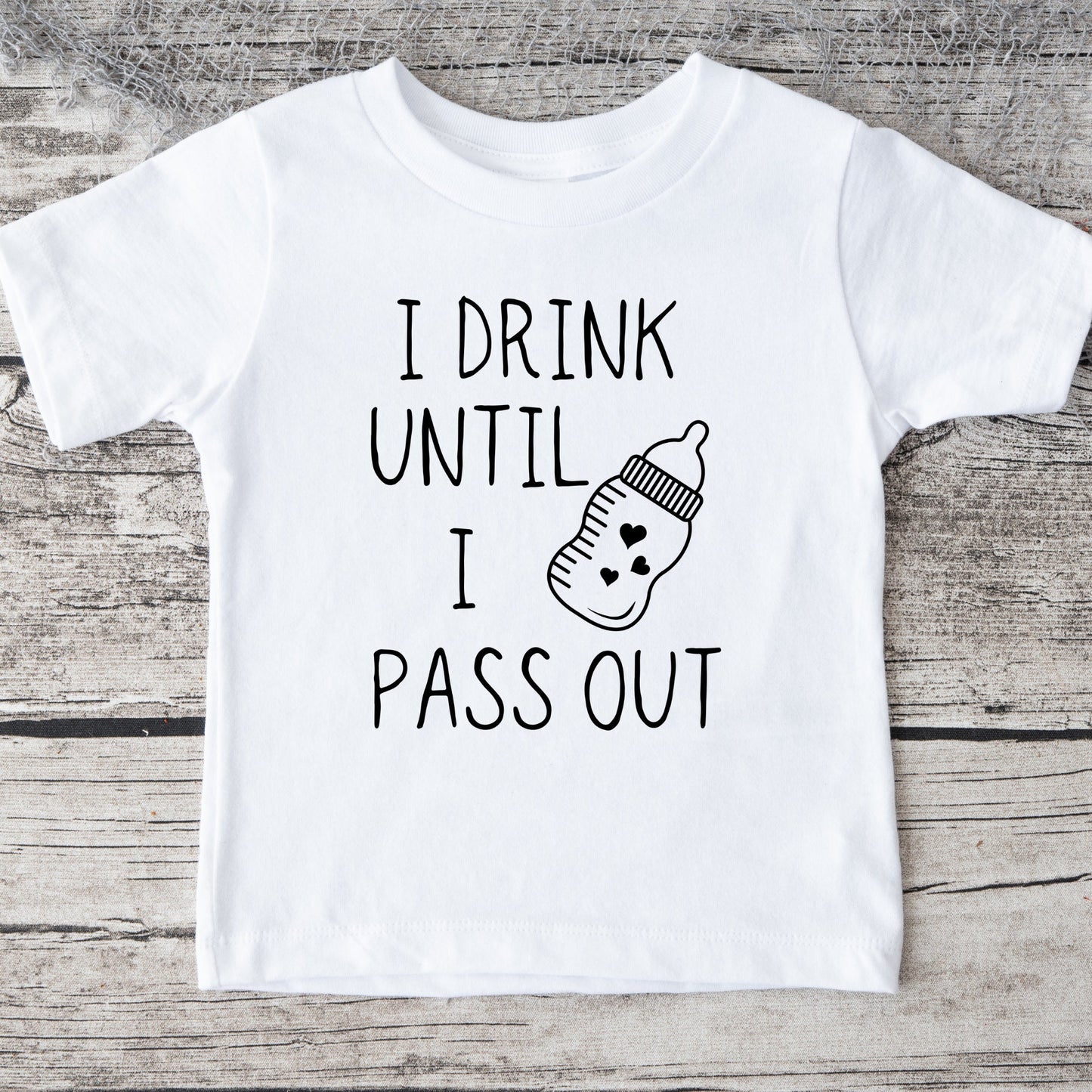 I Drink till I Pass Out Onesie | Funny Baby Onesie® | Custom Kids Tshirt | Baby Bodysuit