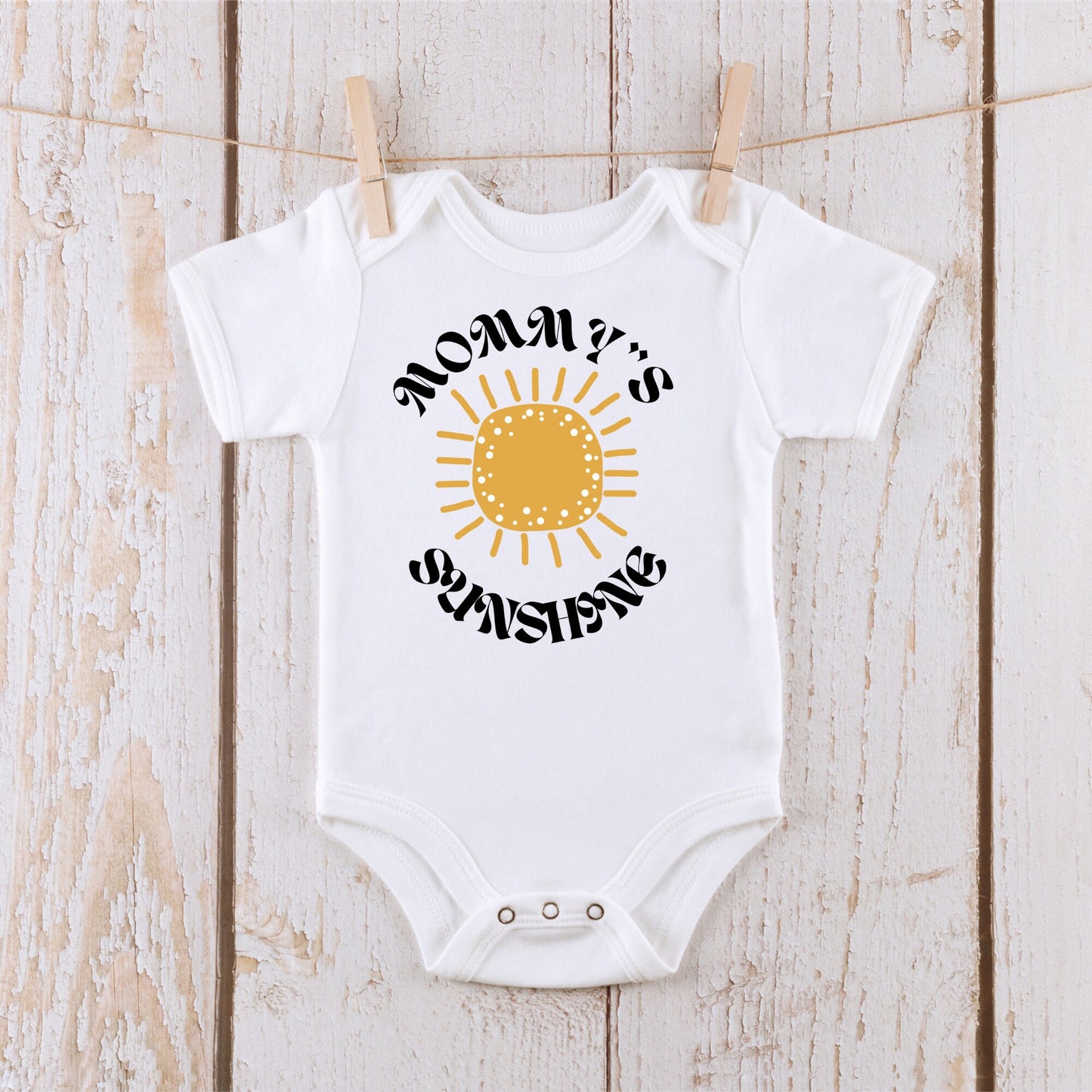 Mommys Sunshine Onesie | Custom Baby Onesie | Sunshine Custom Tshirt |  Springtime Collection