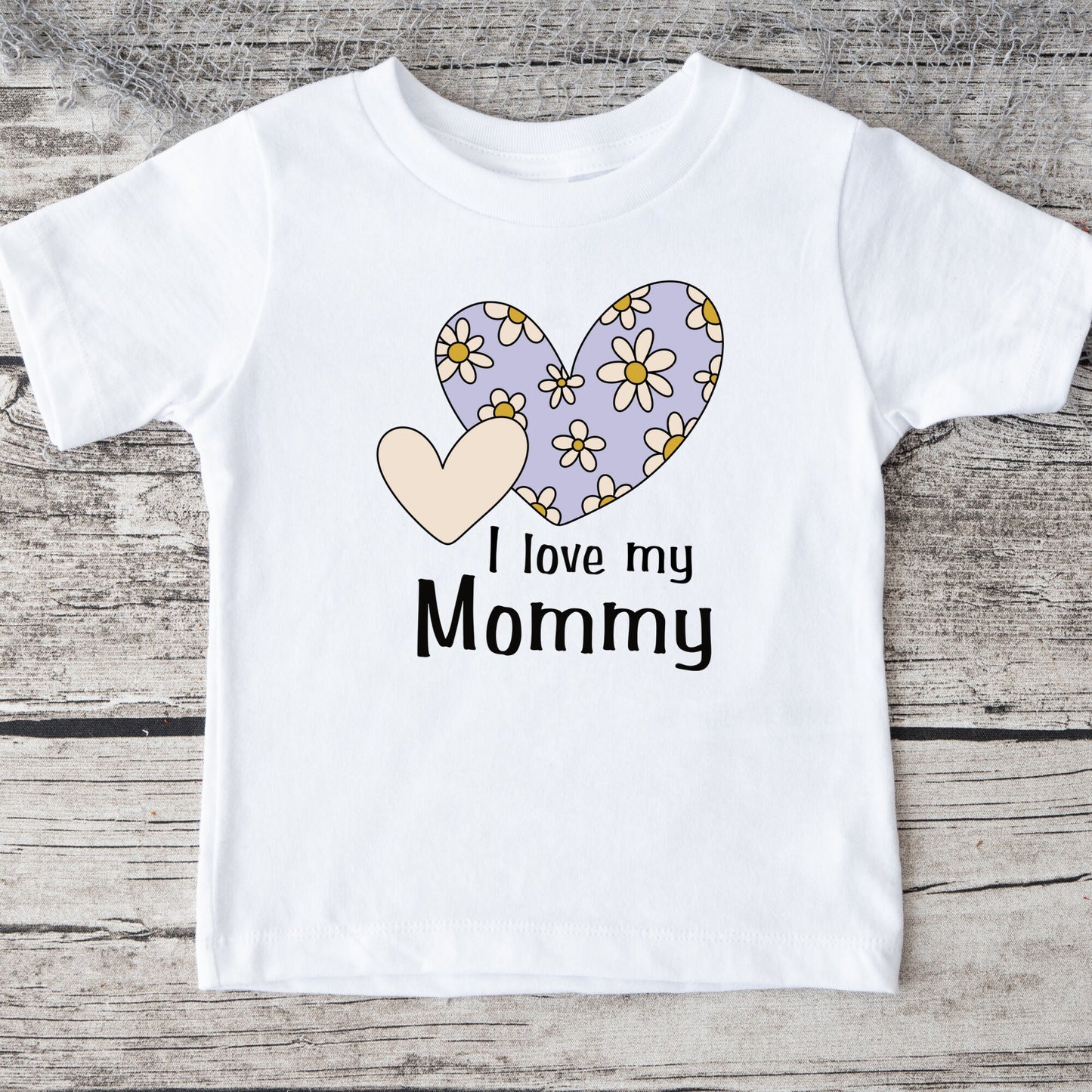 I Love My Mommy Onesie | Custom Baby Onesie | Mommy Custom Tshirt |  Springtime Collection