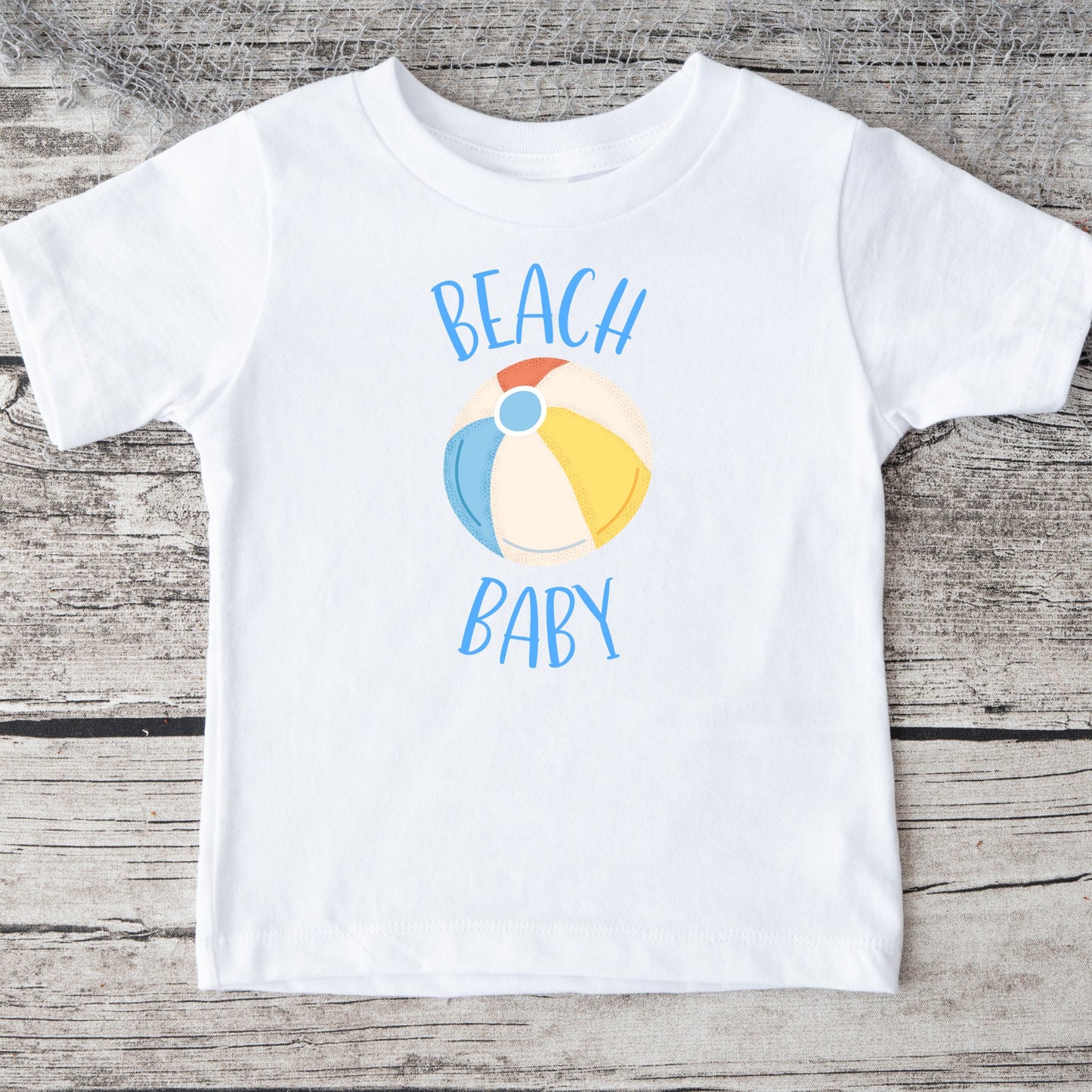 Beach Baby Onesie | Custom Kids Tshirt | Summer Onesie | Beach Baby Tee