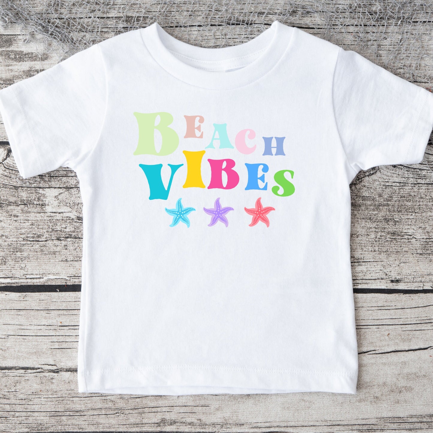 Beach Vibes Onesie | Custom Kids Tshirt | Summer Onesie | Beach Vibes Tee