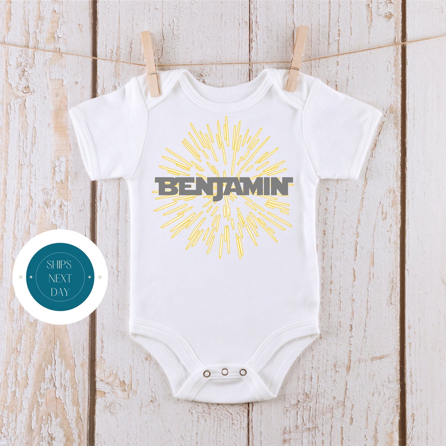 Star Wars Boys Name Kids Onesie | Custom Kids Onesie | Star Wars Bodysuit