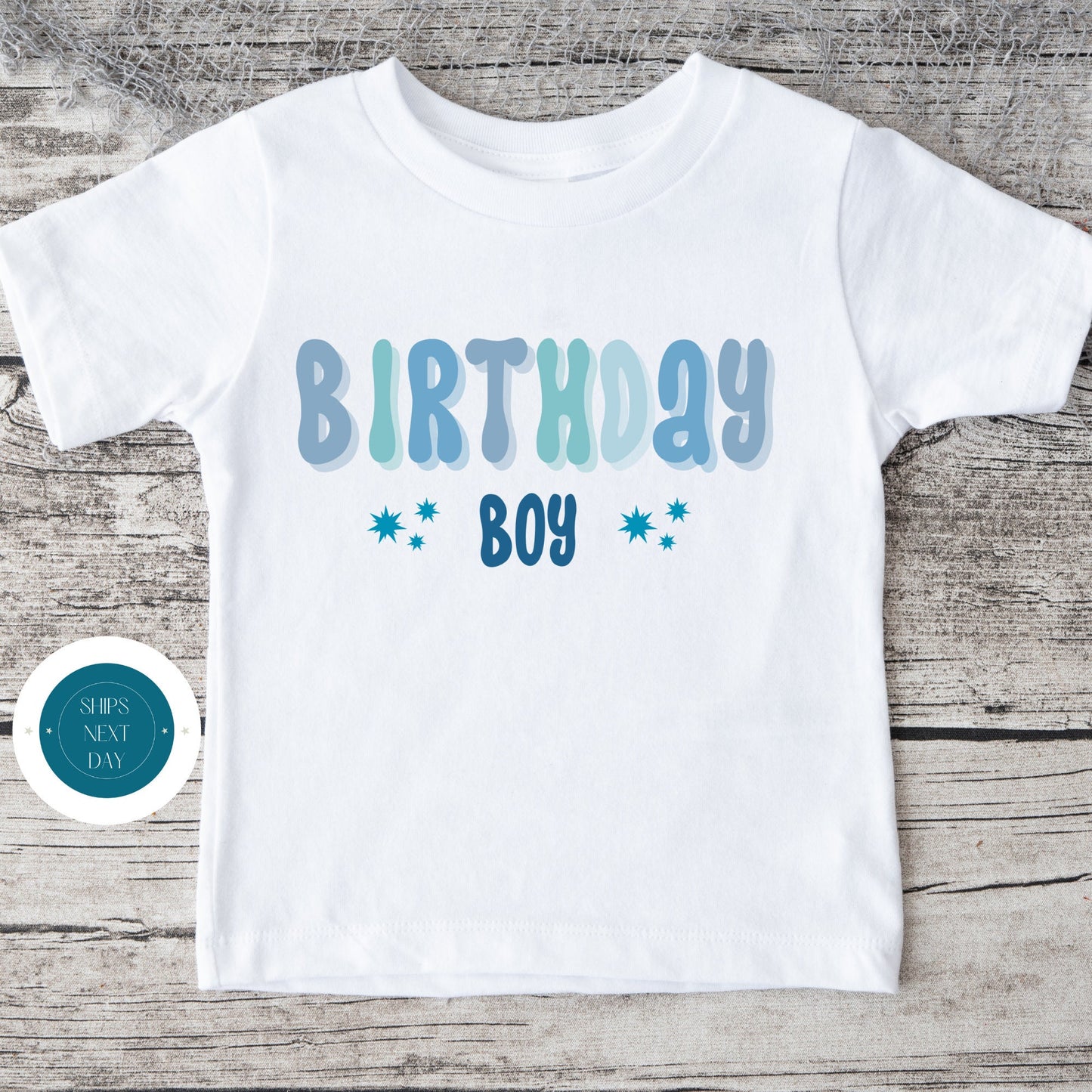 Birthday Boy Personalized Name Kids Onesie | Custom Kids Onesie | Birthday Boys Bodysuit