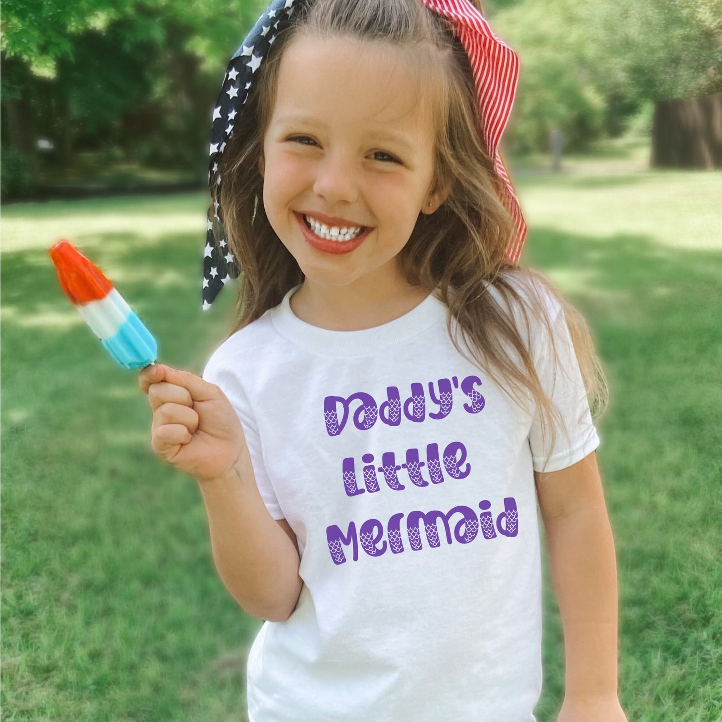 Daddys Mermaid Kids Tshirt | Custom Kids Tshirt | Under the Sea Tshirt