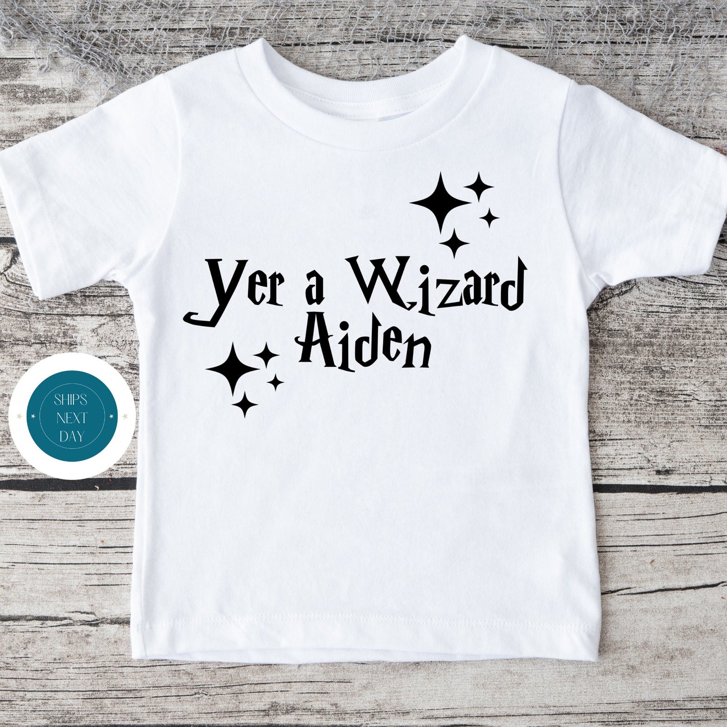 Yer A Wizard Personalized Baby Onesie | Cute Baby Onesie | Custom T Shirt | Harry Potter Onesie