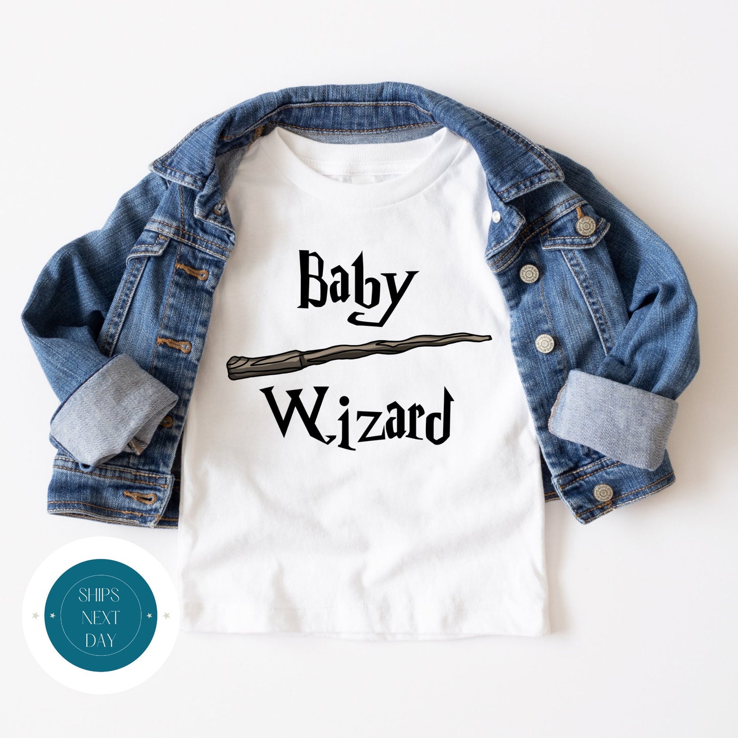 Baby Wizard Baby Onesie | Cute Baby Onesie | Custom T Shirt | Harry Potter Onesie