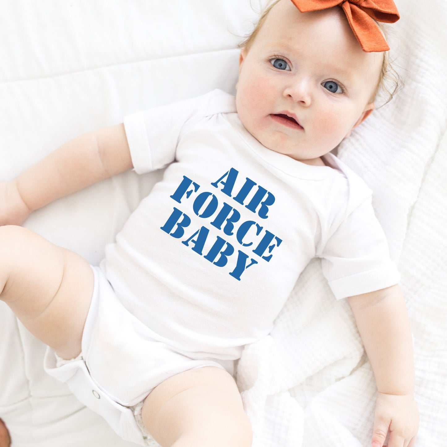 Air Force Baby Onesie | Custom Kids Tshirt | Military Onesie