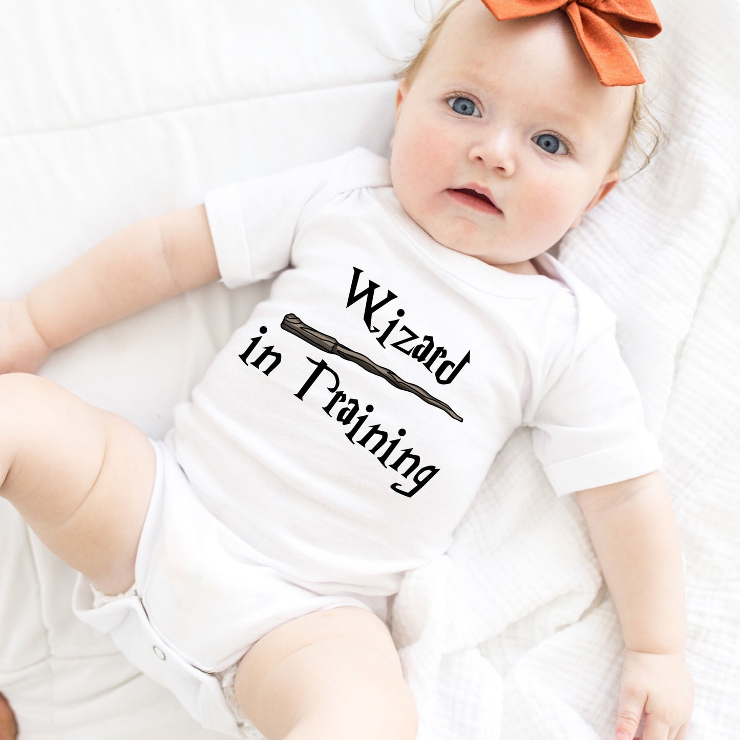 Wizard in Training Baby Onesie | Cute Baby Onesie | Custom T Shirt | Harry Potter Onesie