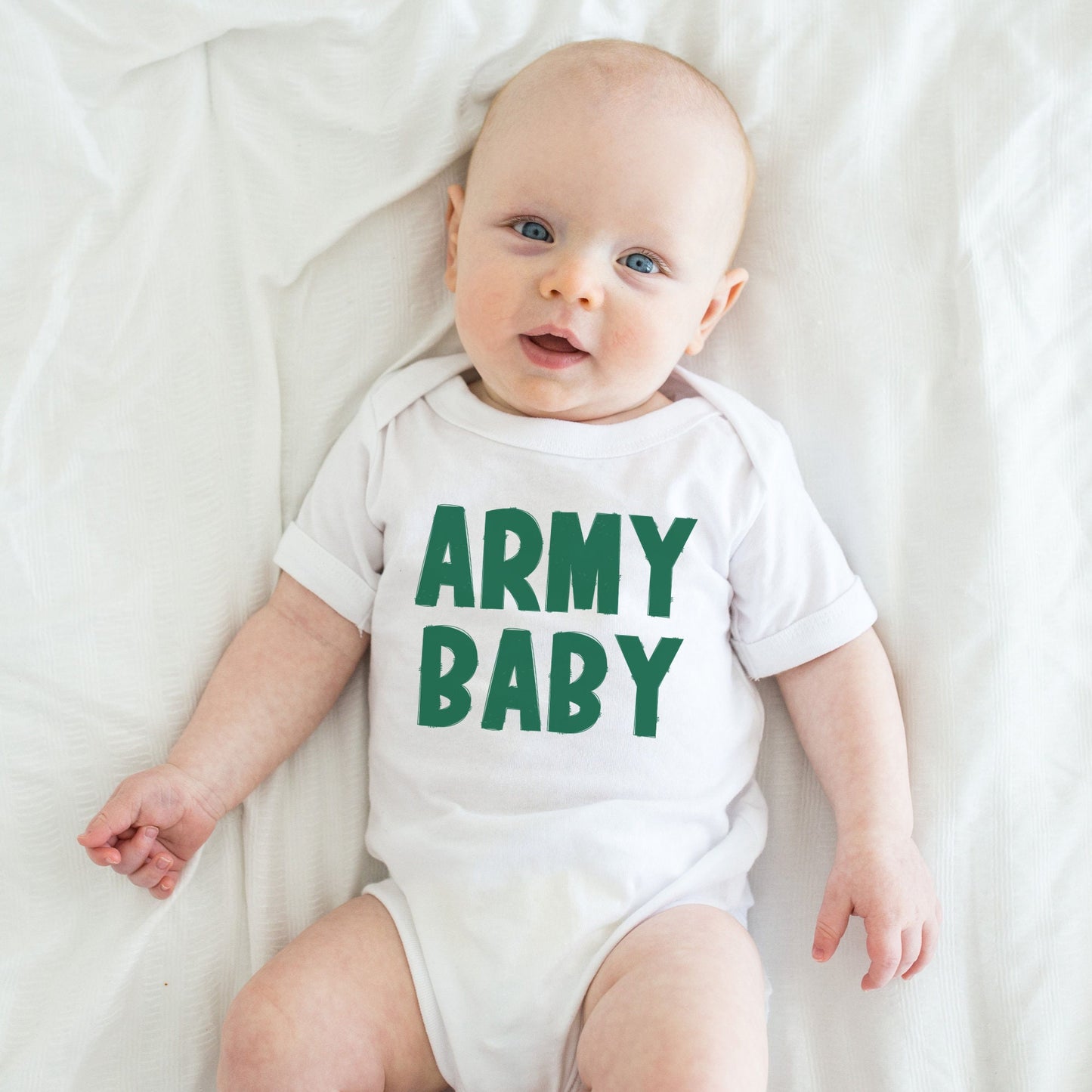 Army Baby Onesie | Custom Kids Tshirt | Military Onesie