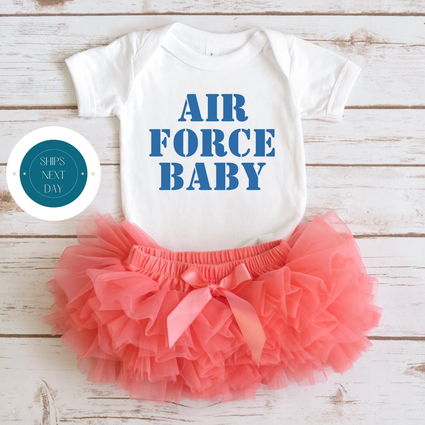 Air Force Baby Onesie | Custom Kids Tshirt | Military Onesie