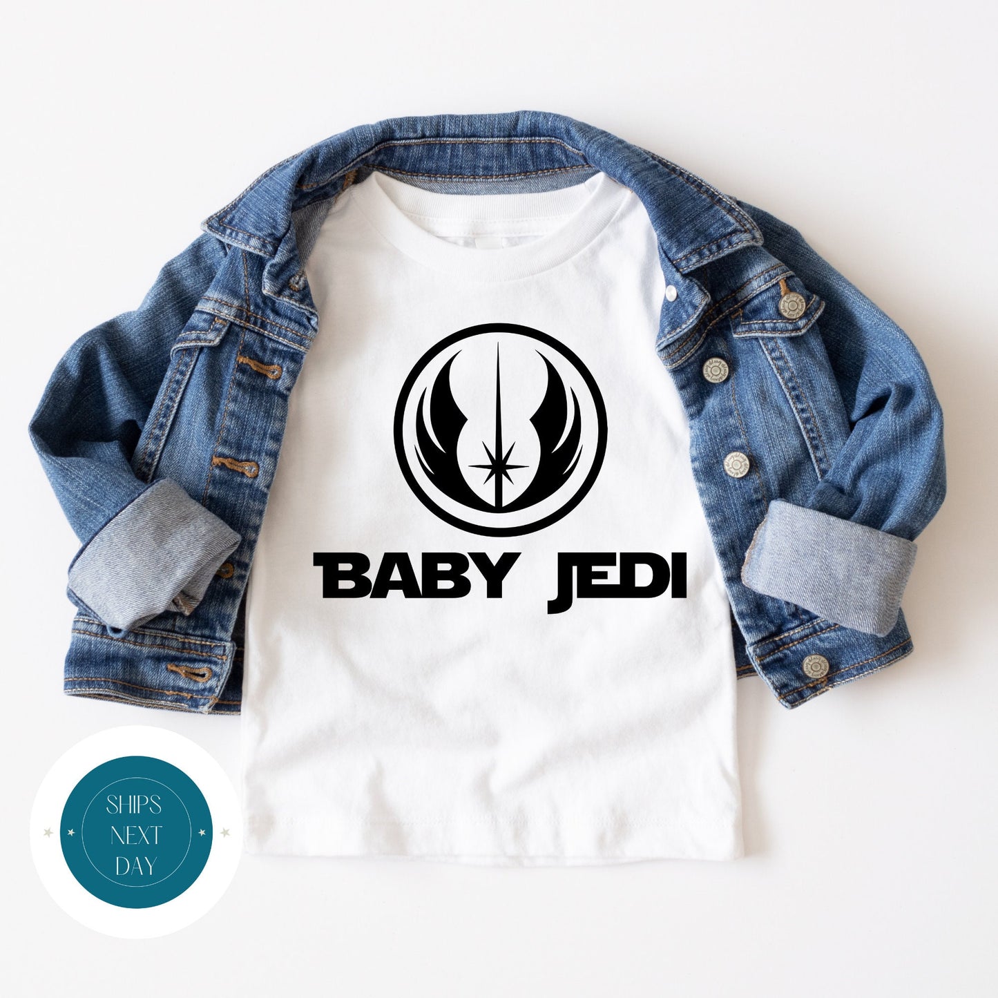 Baby Jedi Onesie | Custom Baby Onesie | Star Wars Custom Tshirt