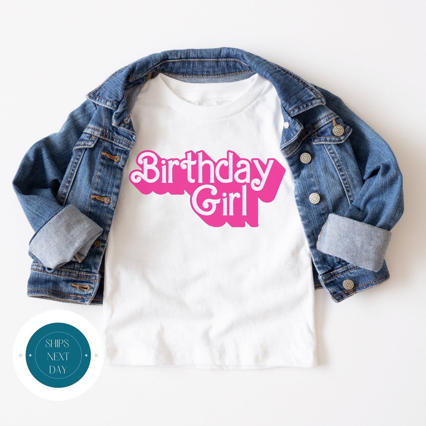 Birthday Barbie Baby Onesie | Barbie Kids Tshirt | Barbie Birthday Onesie