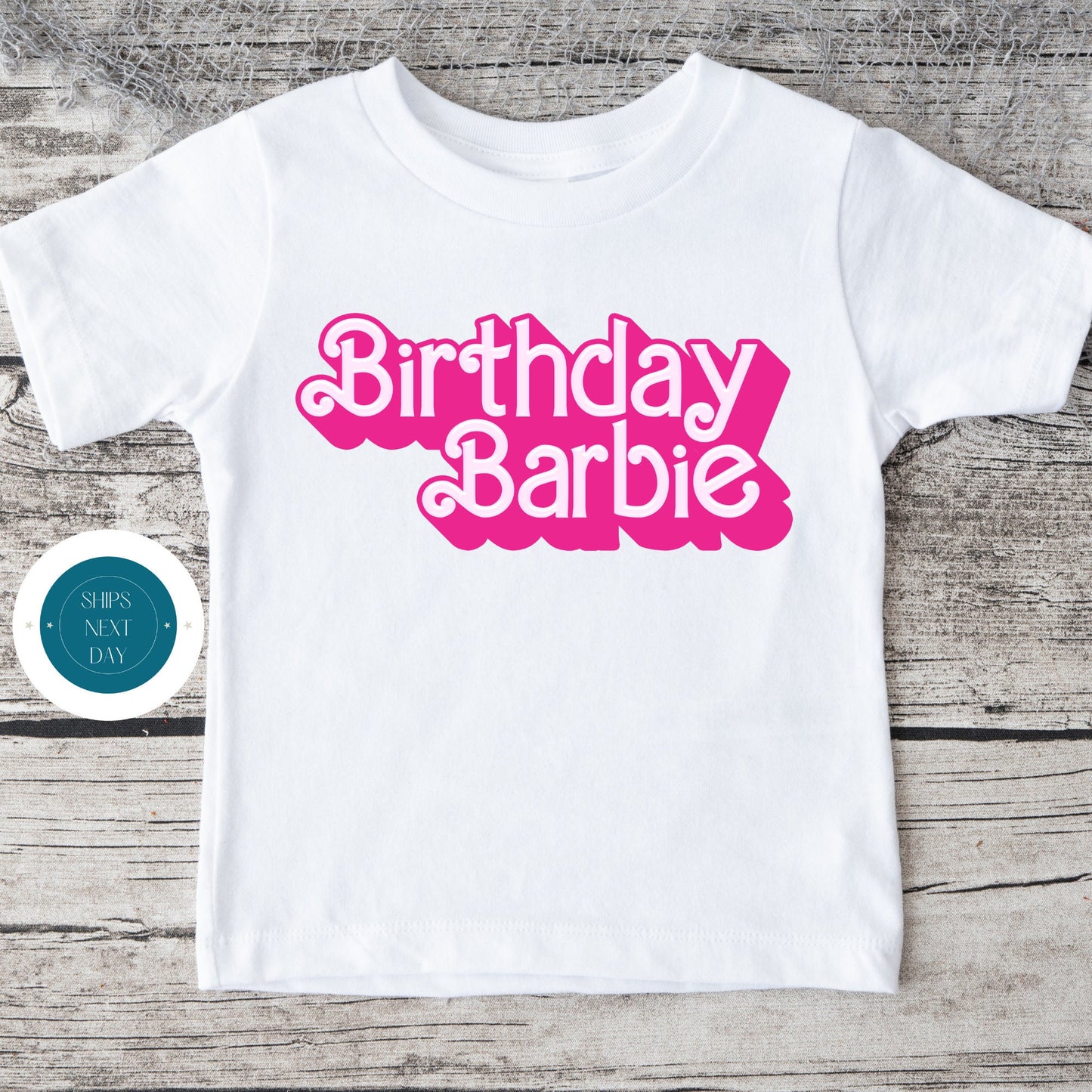 Birthday Barbie Baby Onesie | Barbie Kids Tshirt | Barbie Birthday Onesie