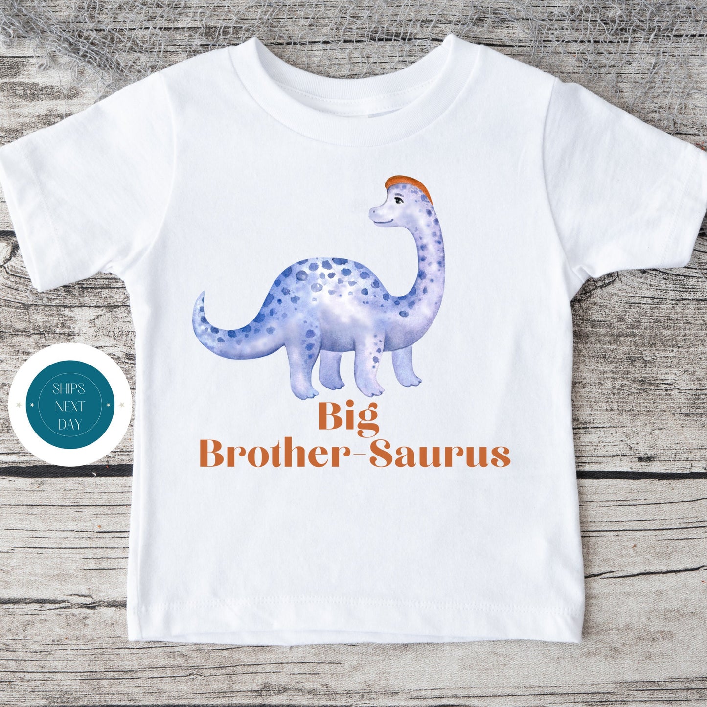 Big Brother Saurus Onesie | Cute Funny Baby Onesie | Baby Shower Gift | Dinosaur Onesie