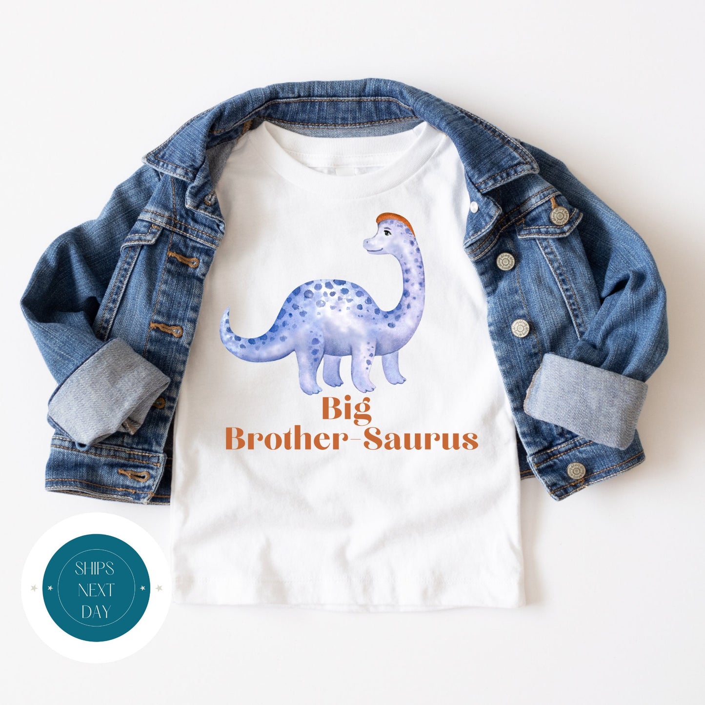 Big Brother Saurus Onesie | Cute Funny Baby Onesie | Baby Shower Gift | Dinosaur Onesie