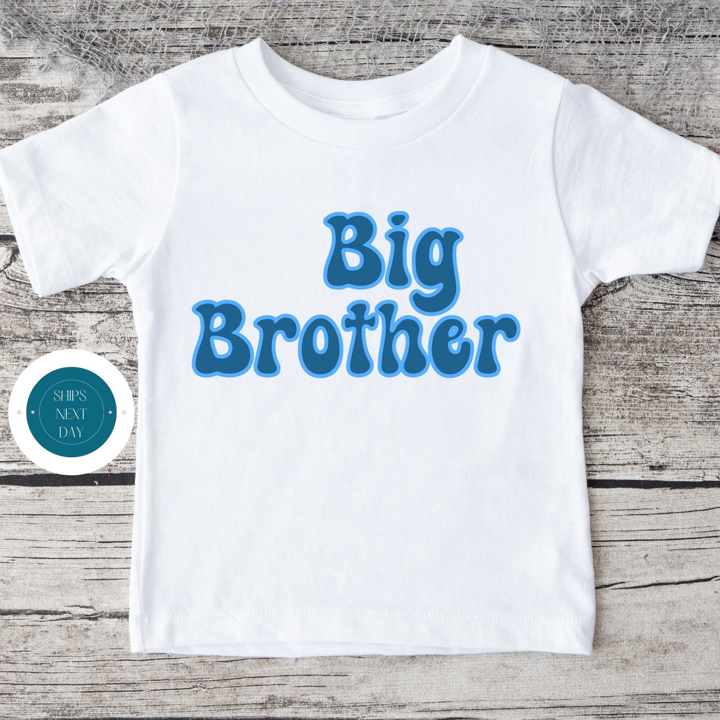 Big Brother Kids Onesie | Custom Kids Onesie | Retro Big Brother Bodysuit