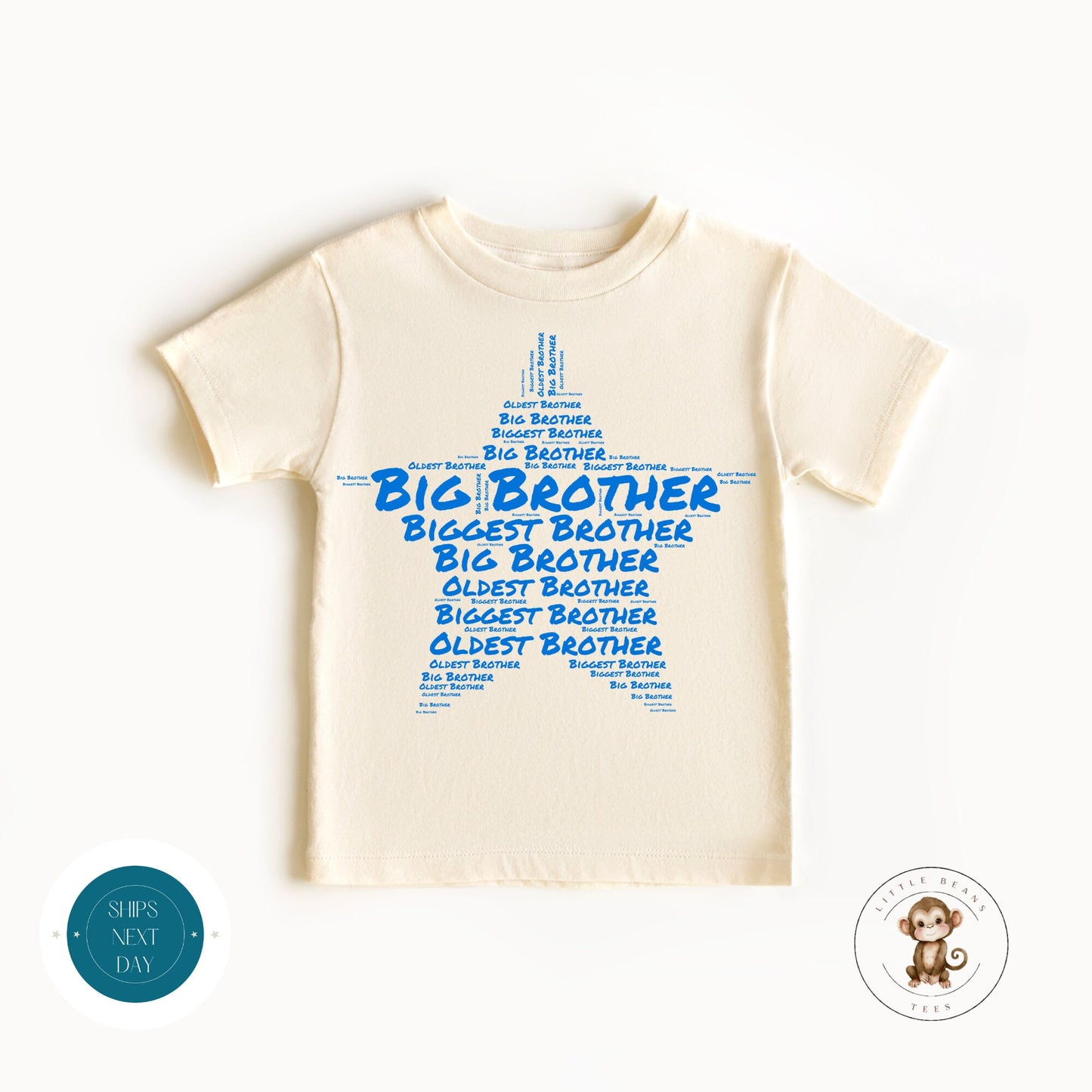 Big Brother Star Baby Onesie | Custom Baby Onesie | Cute Baby Shower Gift | Sibling Tshirt