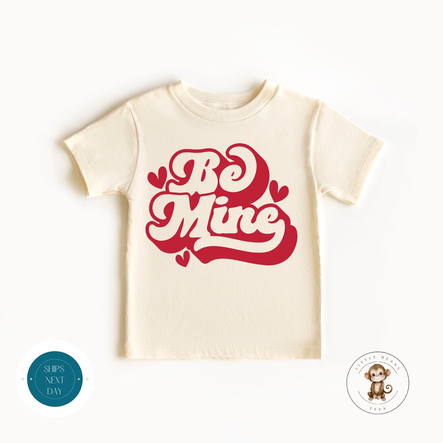 Be Mine Baby Onesie | Cute Valentine Kids Tshirt | Custom Holiday Baby Bodysuit