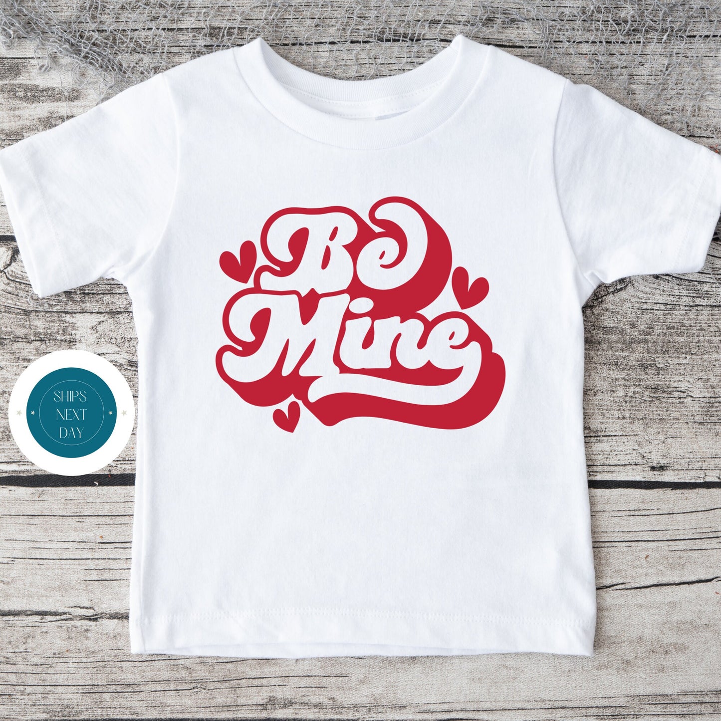 Be Mine Baby Onesie | Cute Valentine Kids Tshirt | Custom Holiday Baby Bodysuit