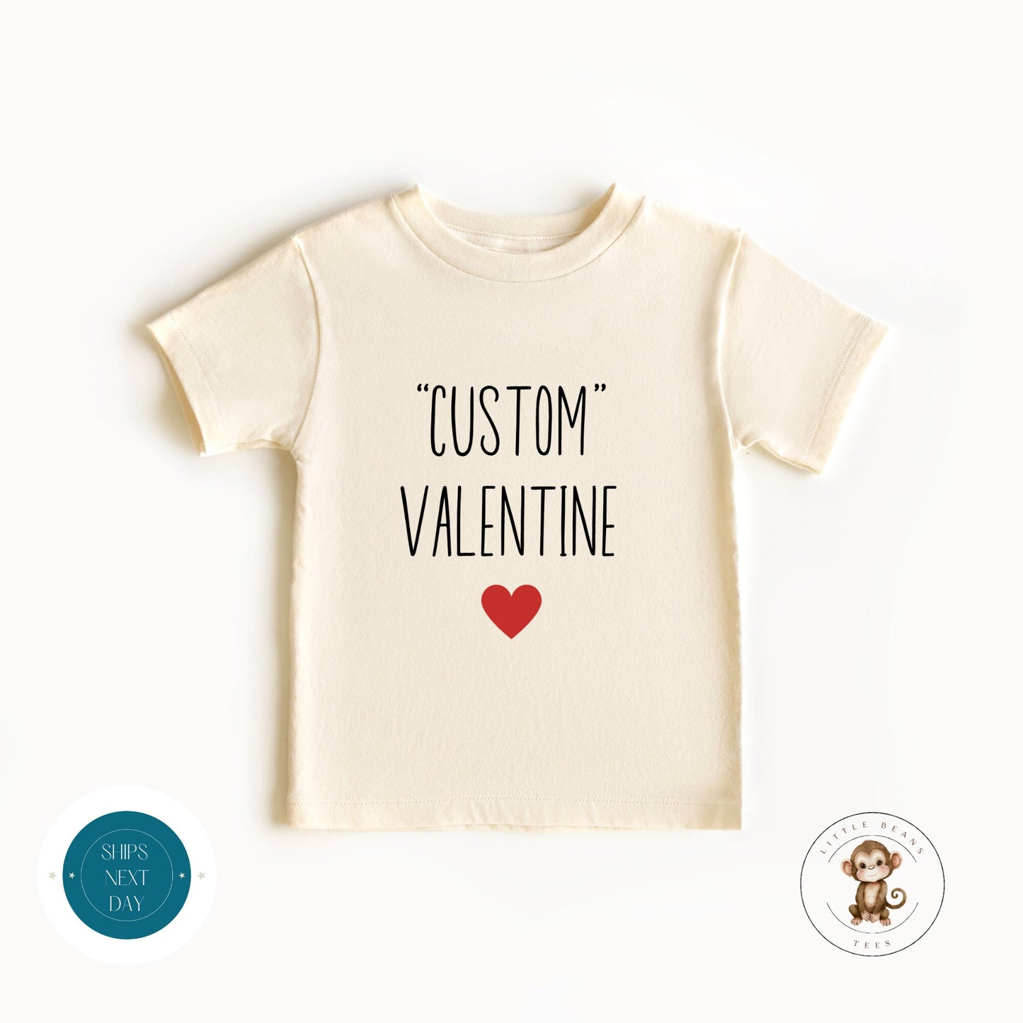 Custom Valentine Heart Baby Onesie® | Valentine Kids Tshirt | Custom Baby Bodysuit | Valentines Day Tee