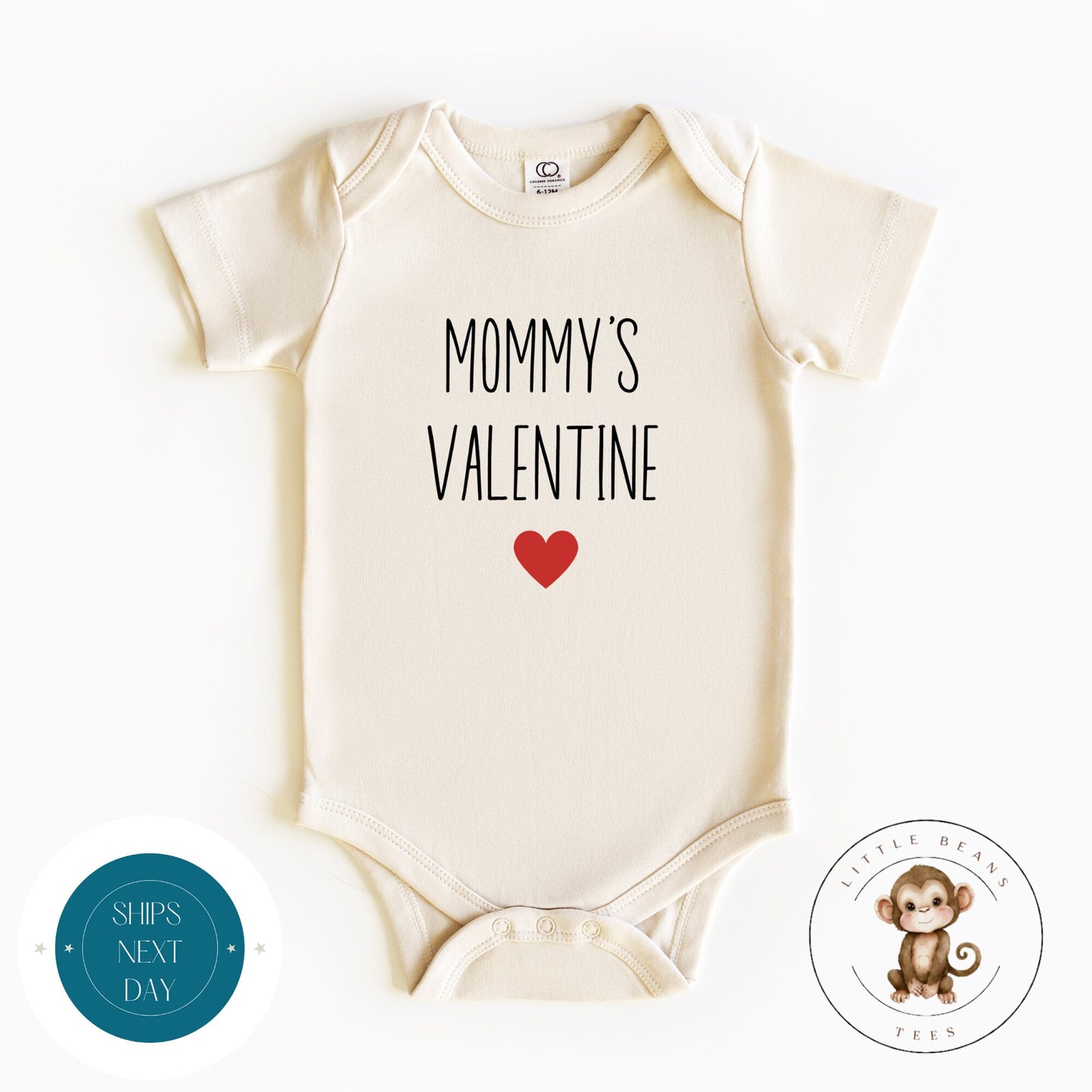 Mommys Valentine Kids Tshirt | Valentine Baby Onesie | Baby Shower Gift | Valentines Day Tee