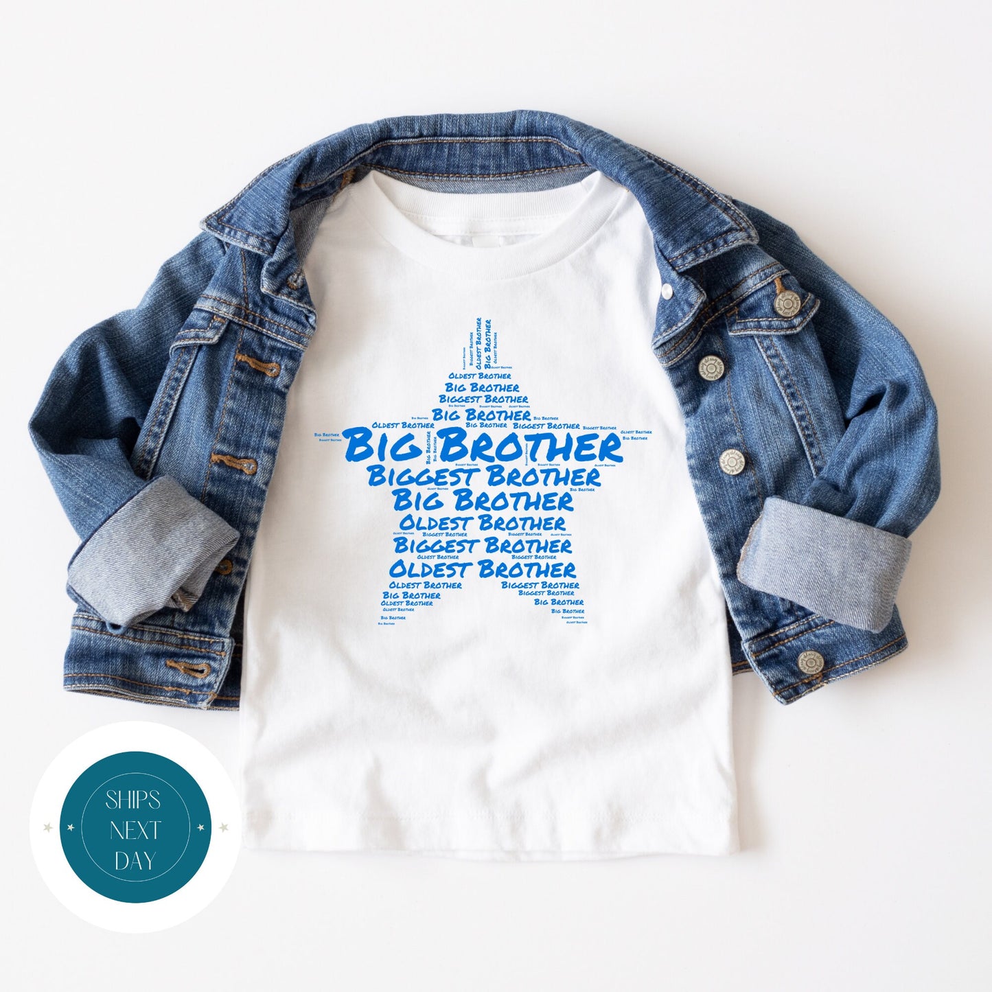 Big Brother Star Kids Tshirt | Custom Baby Onesie | Cute Baby Shower Gift | Sibling Tshirt