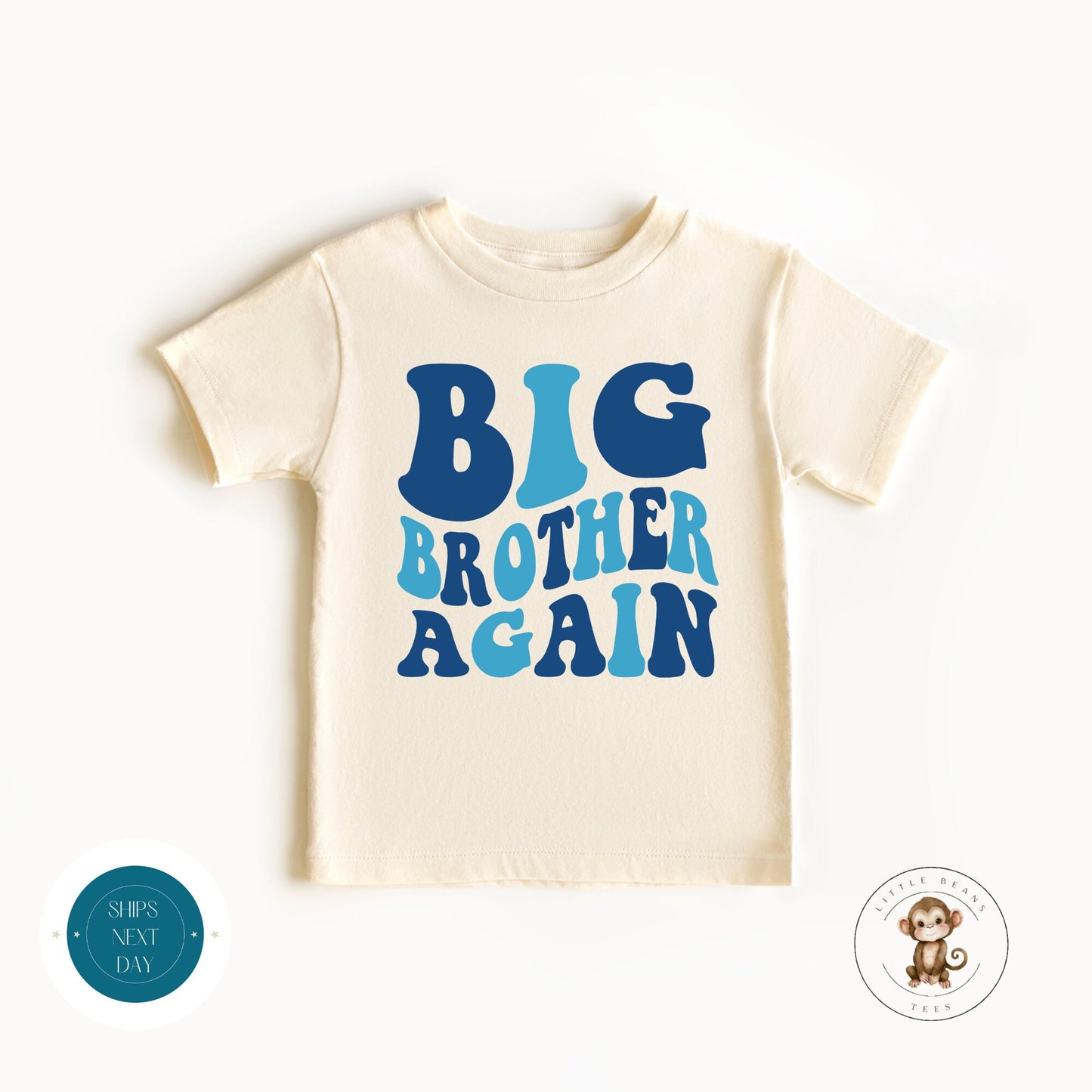 Big Brother Again Kids Tshirt | Big Brother Tshirt | Brother Onesie® | Big Brother Tee