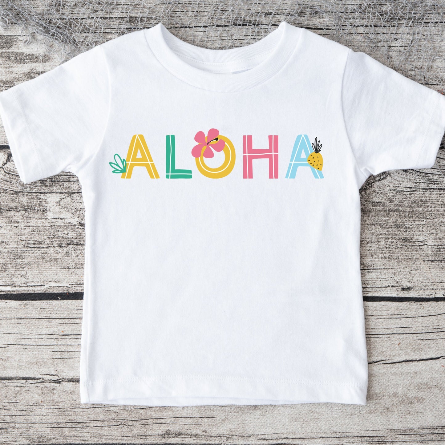 Aloha Hawaii Vacation Onesie® | Custom Kids Tshirt | Vacation Onesie® | Vacation Tshirt