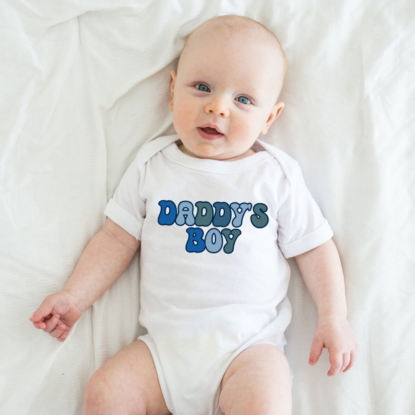 Daddys Boy Baby Onesie® | Cute Baby Onesie® | Custom T Shirt | Baby Shower Gift Onesie®