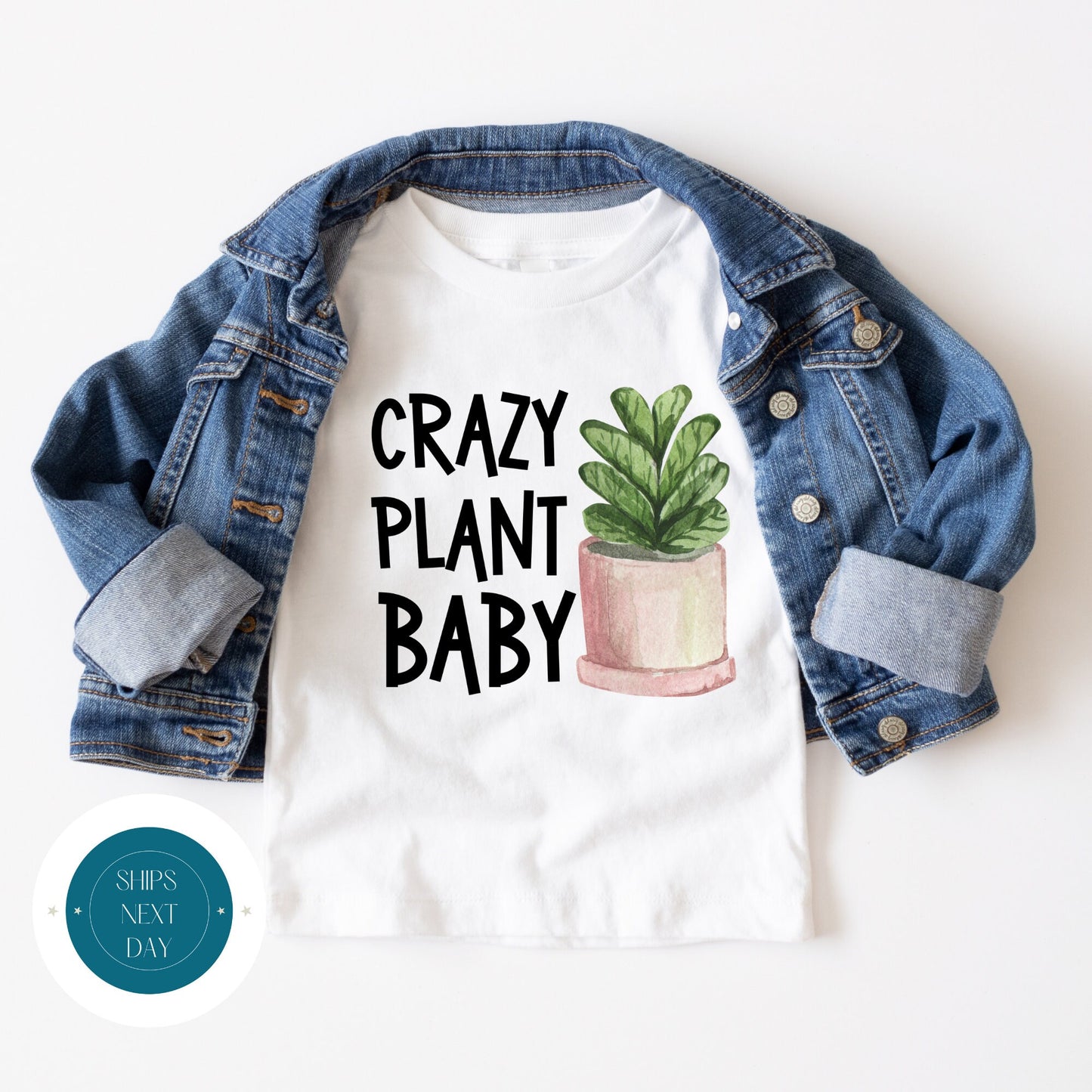 Crazy Plant Baby Onesie® | Cute Baby Onesie® | Funny Plant Baby Tee