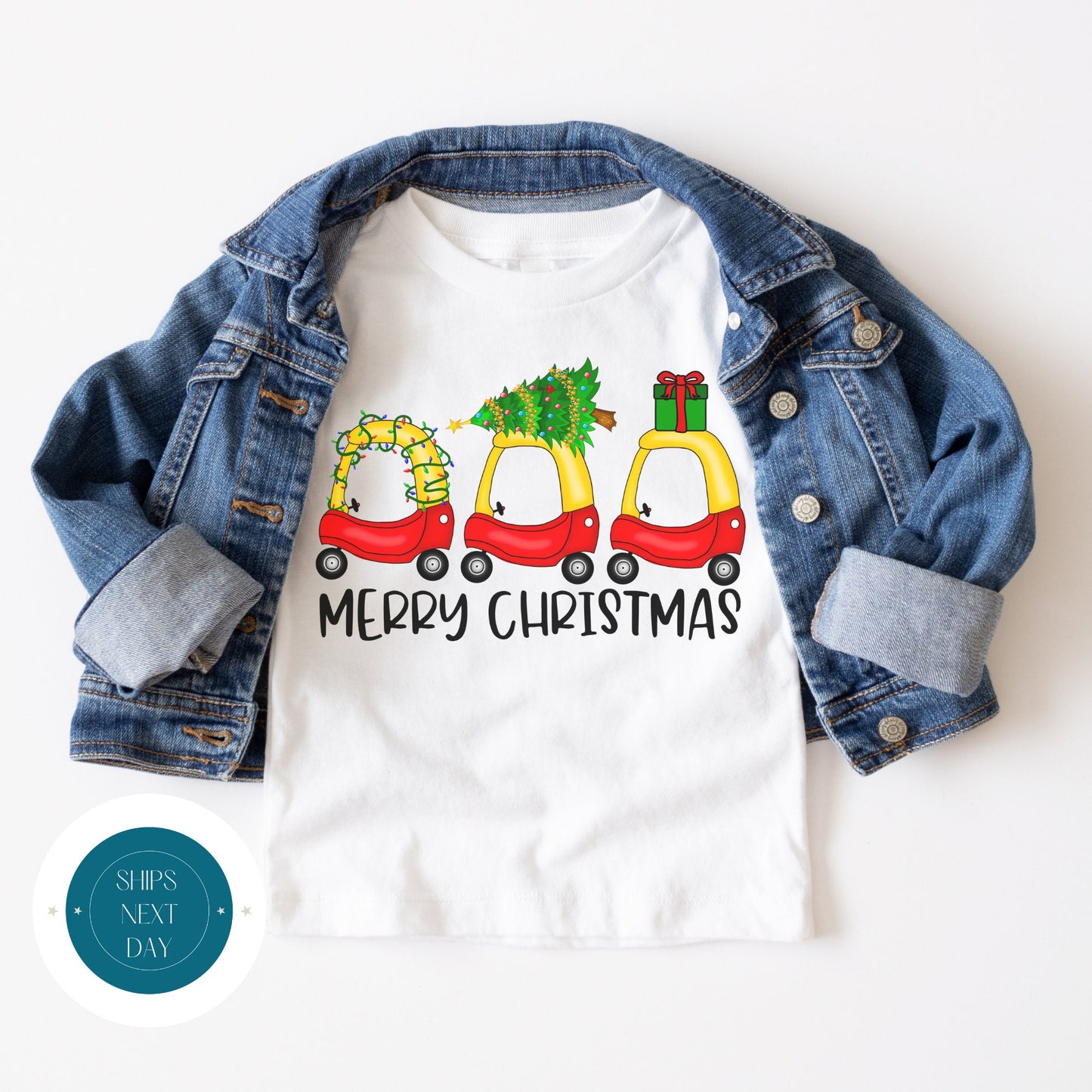 Merry Christmas Coupe Onesie® | Custom Kids Tshirt | Cute Baby Christmas Onesie® | Holiday Baby Gift