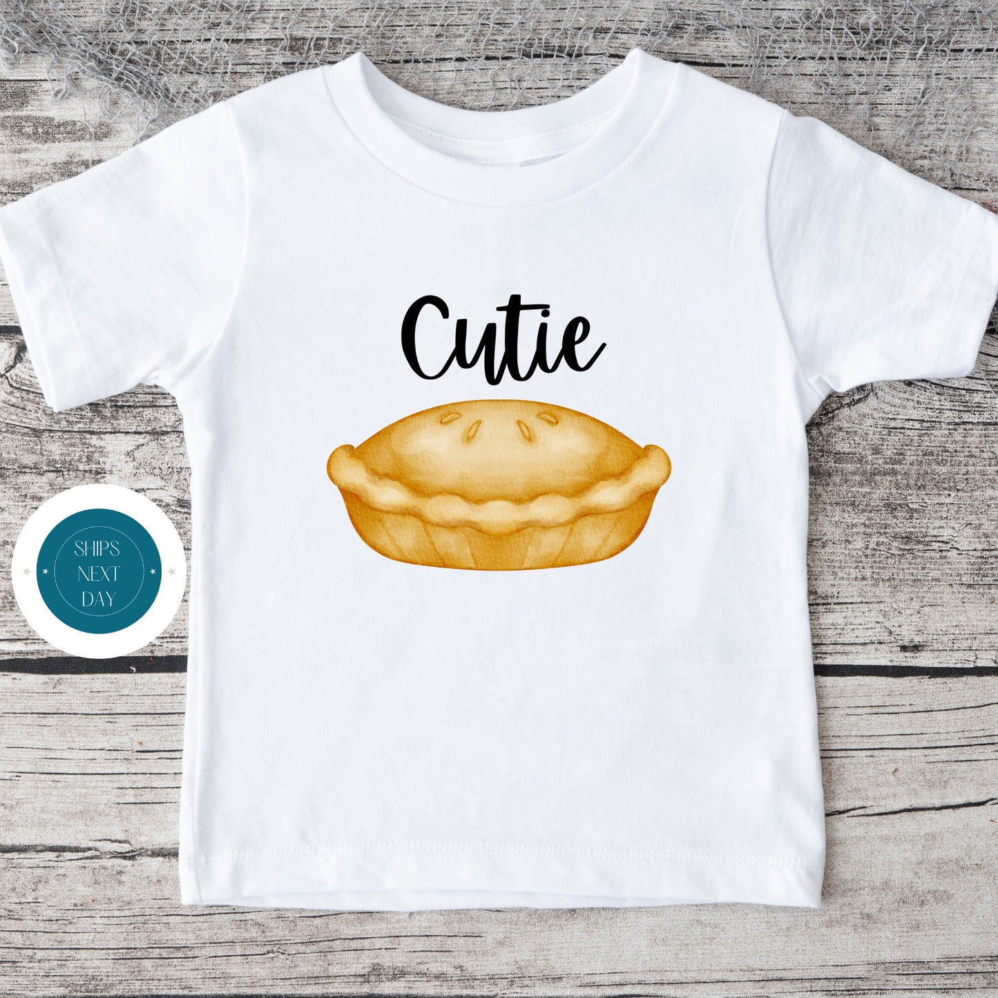 Cutie Pie Onesie® | Cute Funny Baby Onesie® | Baby Shower Gift | Food Onesie®