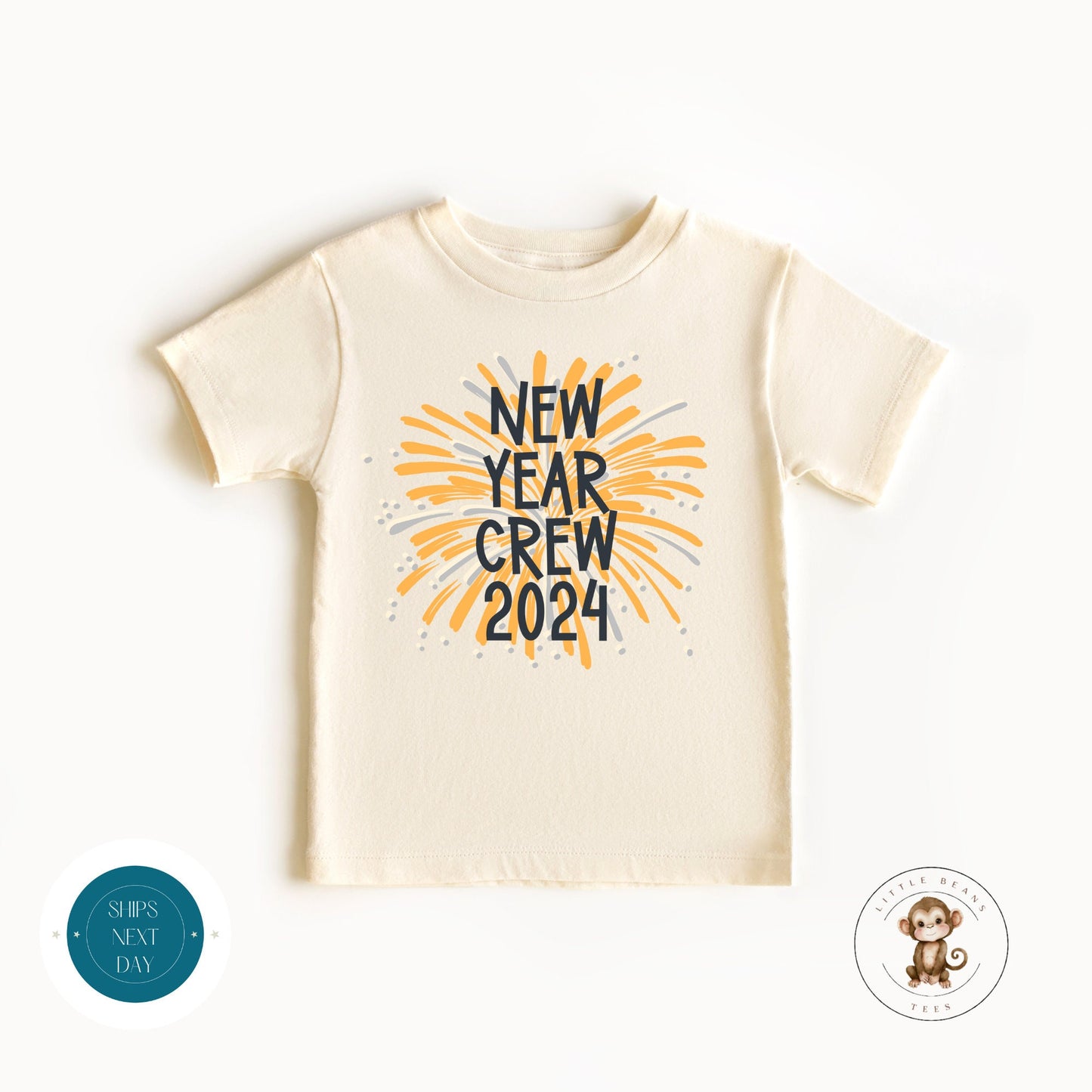 New Years Crew Kids Tshirt | New Years Eve Onesie® | Holiday Kids Tshirt | Custom Baby Bodysuit