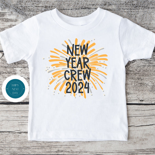 New Years Eve Crew Onesie and Tshirt