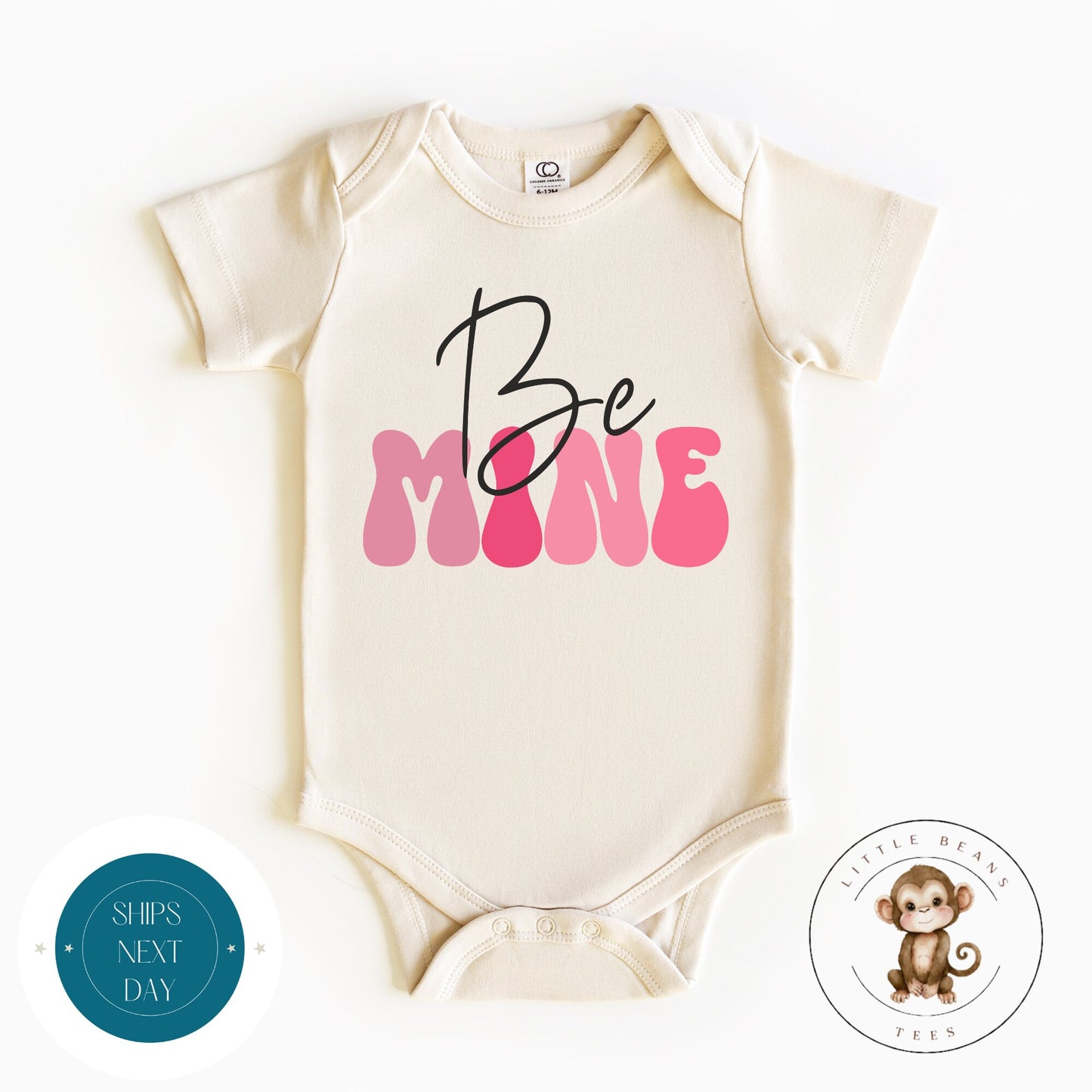 Be Mine Valentine Baby Onesie® | Valentines Kids Tshirt | Custom Baby Bodysuit | Valentines Day Tee