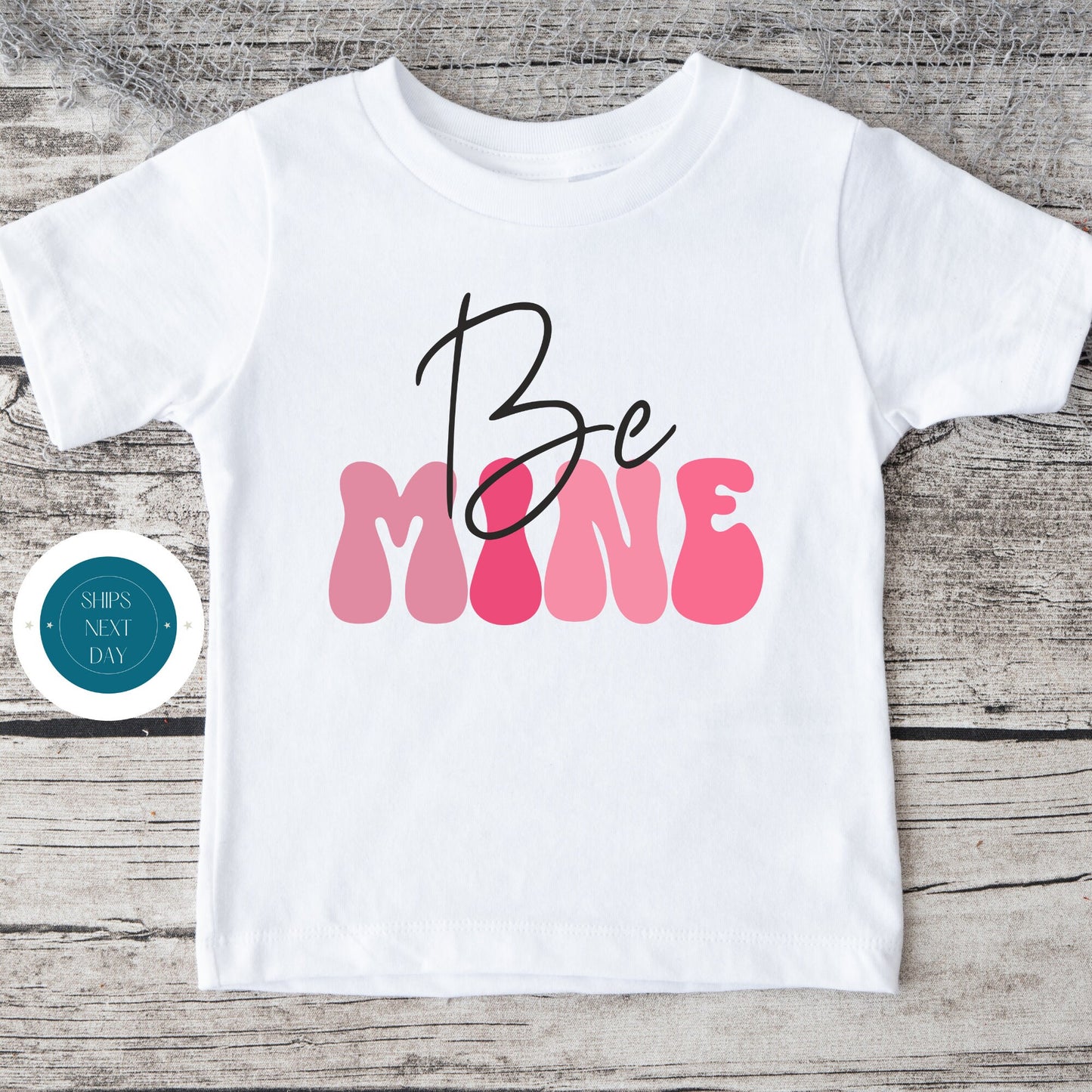 Be Mine Valentine Baby Onesie® | Valentines Kids Tshirt | Custom Baby Bodysuit | Valentines Day Tee